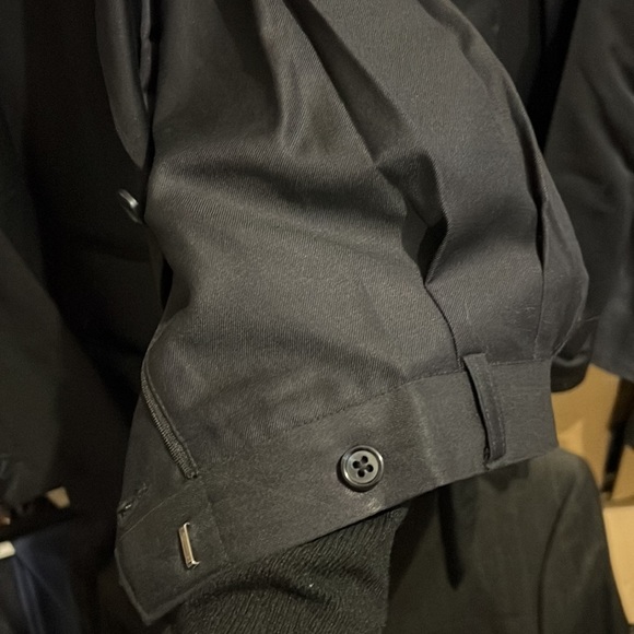 Men’s excellent condition black custom wool suit 44R - Picture 6 of 6